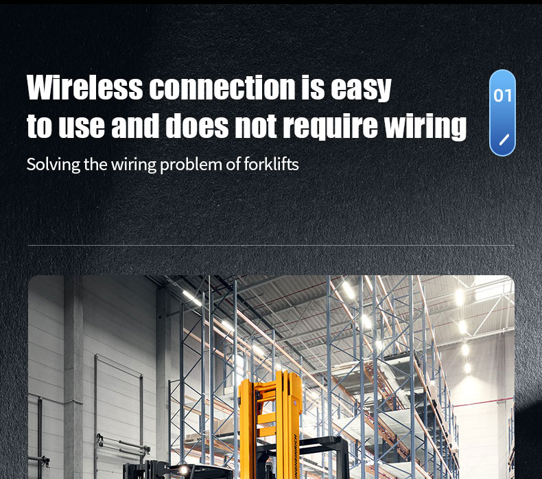 Wireless Forklift Reversing Camera Kit (4)