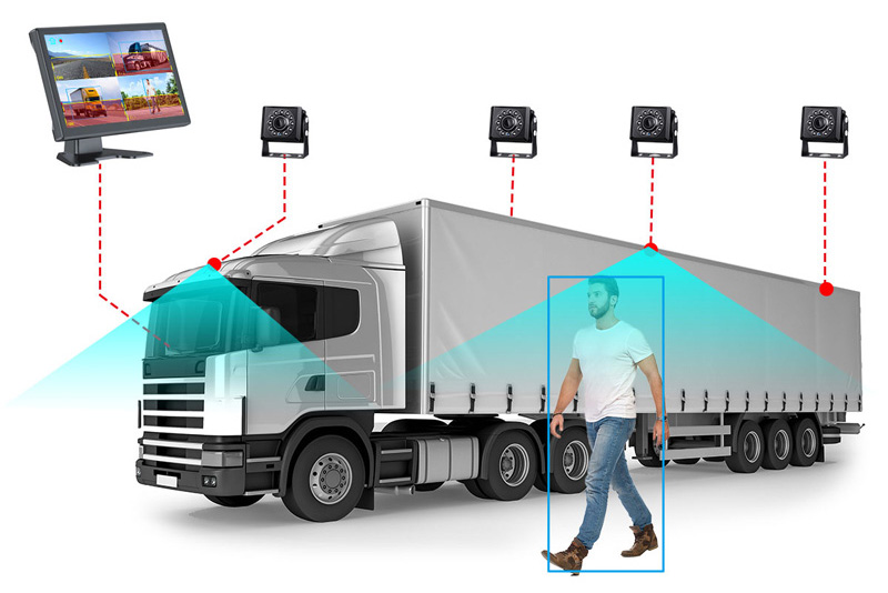 Truck and Van BSD Wireless Monitoring and Alarm System